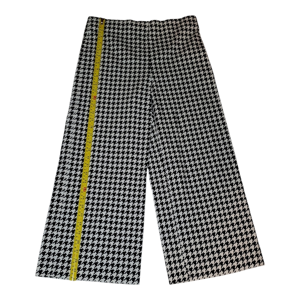 Jules & Leopold Black and White Wide Leg Pants - Picture 6 of 10